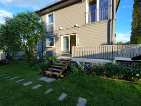Villa with the garden